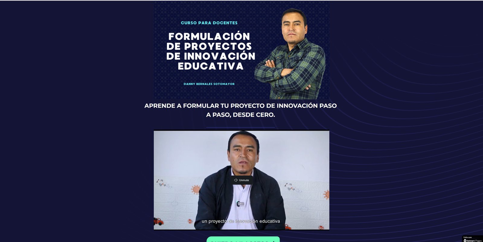 Danny Bernales Sotomayor Proyectos de Innovación Educativa